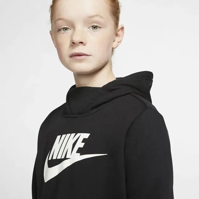 Nike Sportswear Girl's Pullover (BV2717-010) - Μαύρο - XS 3