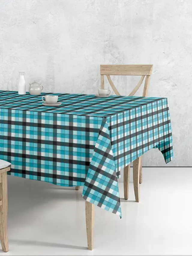 Τραπεζομάντηλο 6997 Turquoise 140x180 Sunshine