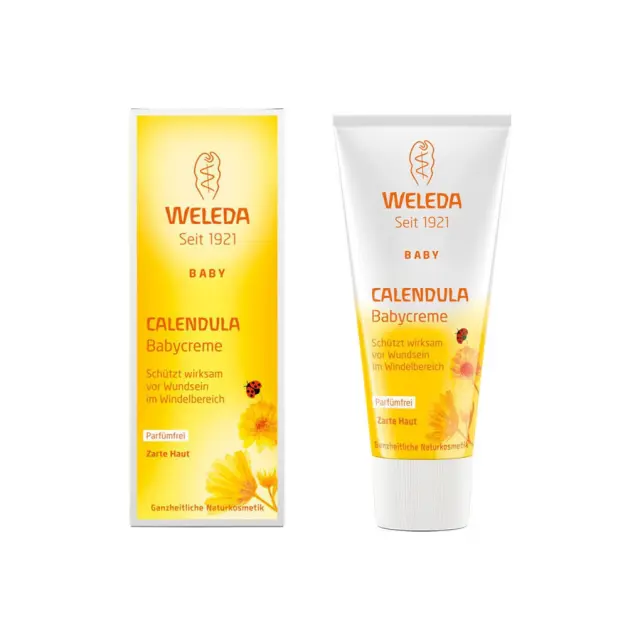 Weleda Baby Nappy Change Cream Κρέμα Καλέντουλας για την Αλλαγή Πάνας, 75ml 2