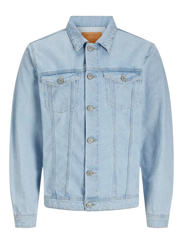 JJIJEAN JJJACKET SQ 738 Blue Denim - L