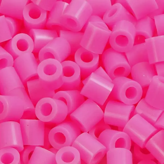 Χάντρες Nabbi ~Ø5xH5mm ~1100τεμ - Bright Neon Pink