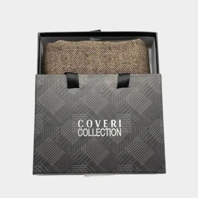 Aπαλό Κασκόλ Σε Κούτί Δώρου Coveri My Choice 251101-COL5 Καφέ - ONESIZE 3