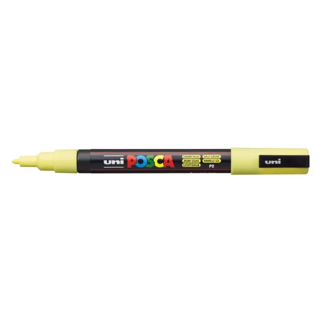 Μαρκαδόρος Σχεδίου Uni Posca PC-3M με πάχος μύτης 0.9-1.3mm - YellowPC-3M(E) - KITPINO
