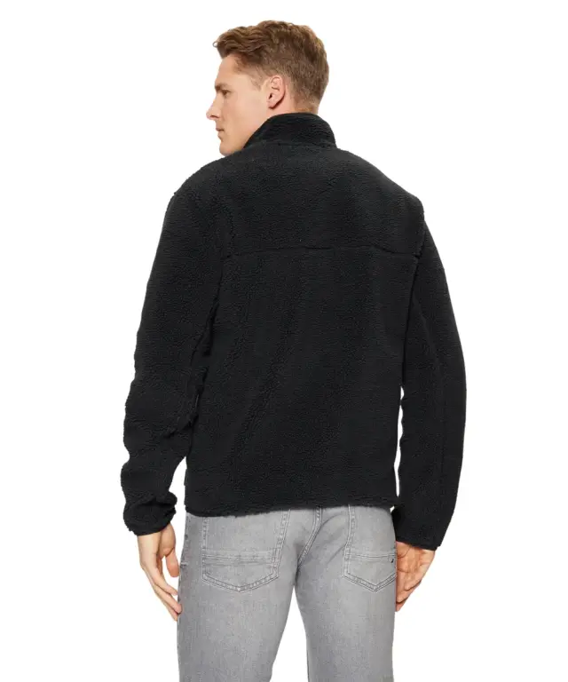 Napapijri - Ανδρική Ζακέτα Fleece T-Tynik fz Regular Fit NP0A4IA9-041 Μαύρο - 3XL 2