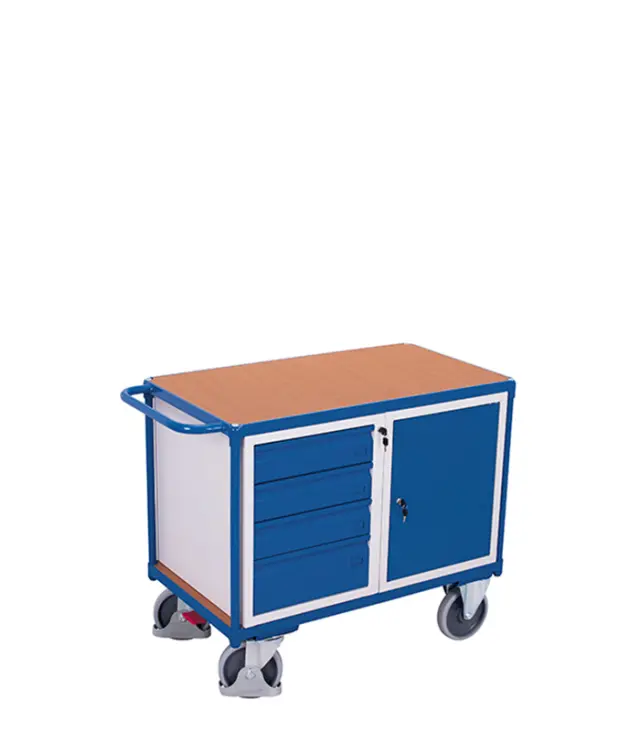 Variofit sw-600.698 Πάγκος Εργασίας Κινητός για Φορτίο Βάρους ως 500kg 3
