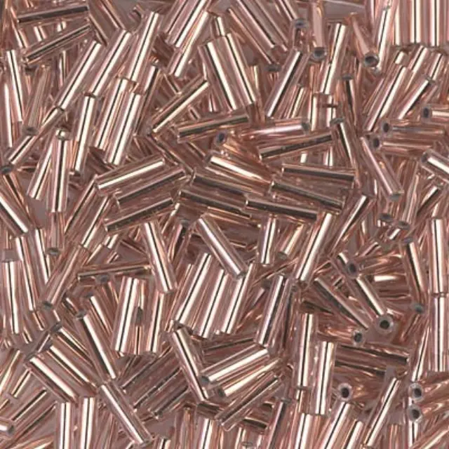 Χάντρα Miyuki Glass Bugles - 197HX - Copper Lined Crystal 6mm - 10gr