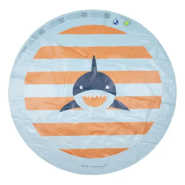 Swim Essentials: Στρώμα νερού με ψεκαστήρες - "Shark" 2