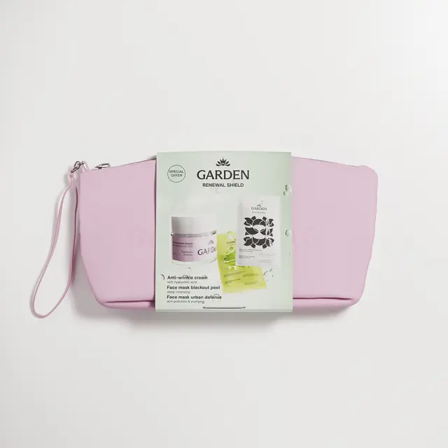 Garden | Renewal shield antiwrinkle cream 50ml + black out mask 10ml + urban defense mask 2x8ml | 1set