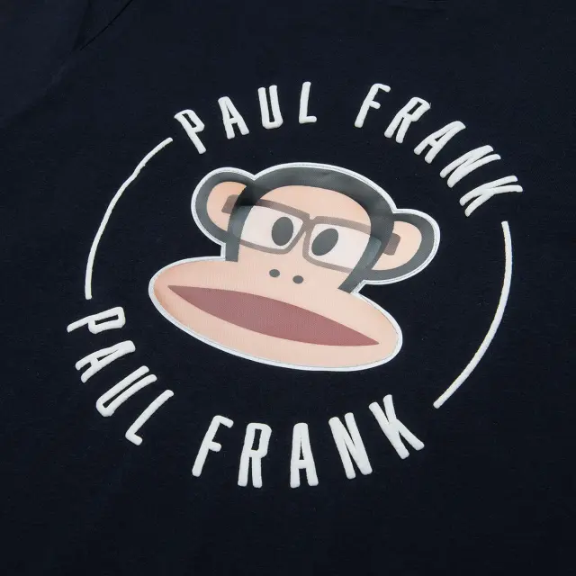 Μπλούζα Paul Frank με ανάγλυφο και γυαλιστερό σχέδιο