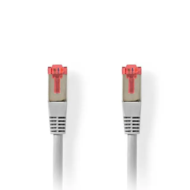 NEDIS CCGL85220GY30 ΚΑΛΩΔΙΟ ΔΙΚΤΥΟΥ ΜΗΚΟΥΣ CAT 6 S/FTP 3m ΓΚΡΙ 2