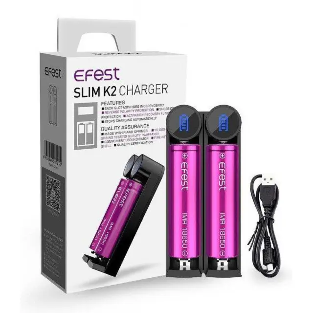 Efest Slim K2 Charger