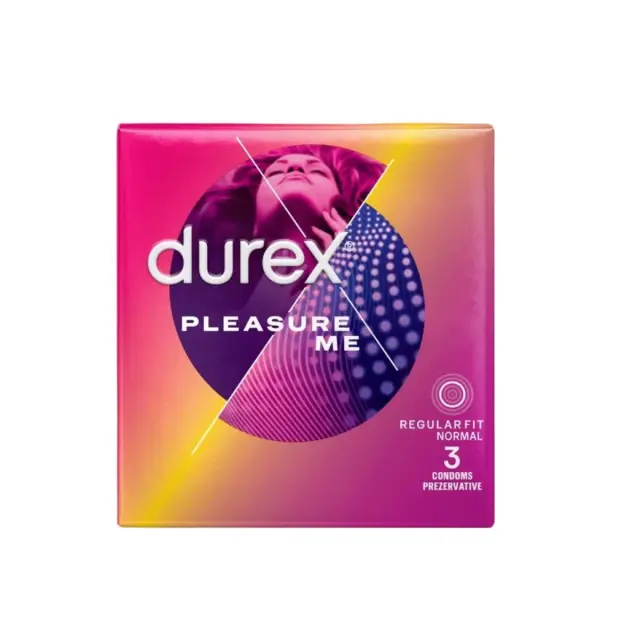 Durex Προφυλακτικά Pleasure me 3τμχ