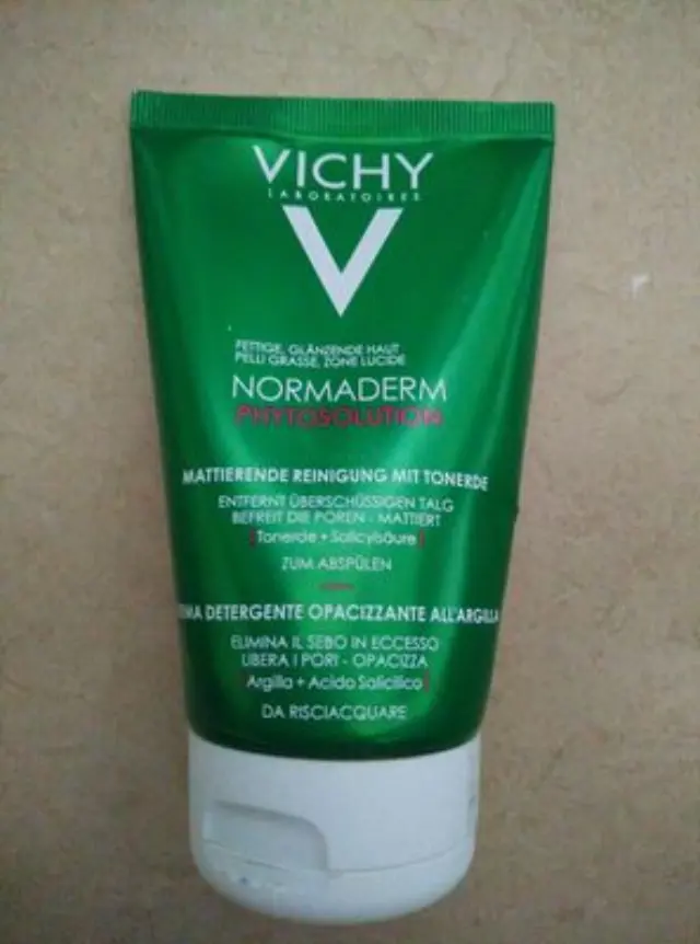 VICHY Normaderm Phytosolution Καθαριστικό Προσώπου με Άργιλο 125ml