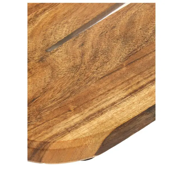 Επιφάνεια Κοπής Καφέ Ξύλο Ακακίας 51.5x24x1.5cm 3