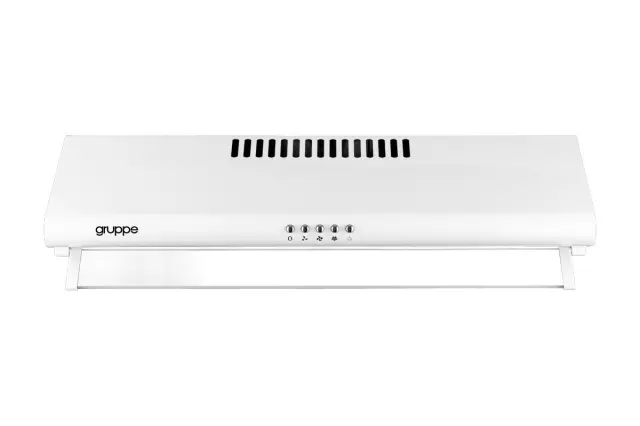 Gruppe Pratico 600 S-3002A-A01-M29-600 Ελεύθερος Απορροφητήρας 60cm Λευκός 2