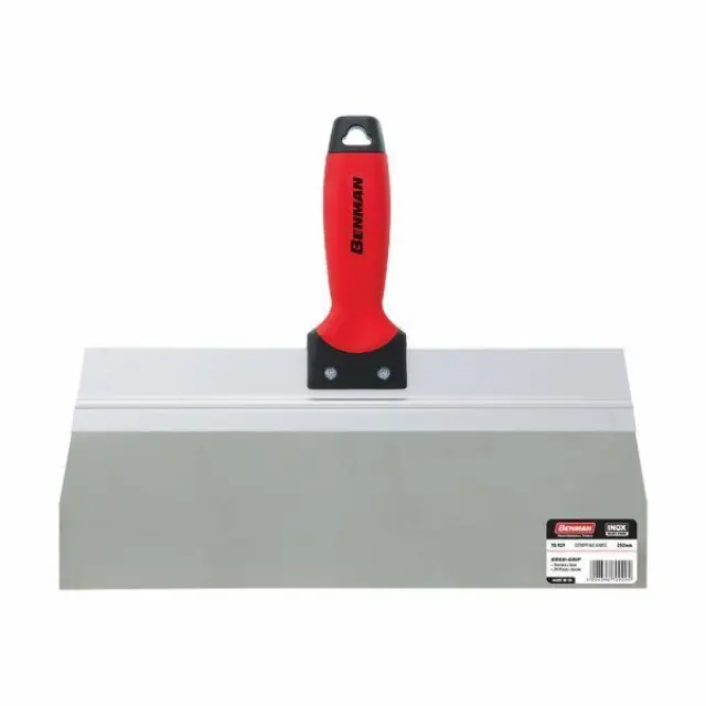 Benman 70928 - Σπάτουλα Στοκαρίσματος Inox 150x145mm με Πλαστική Λαβή