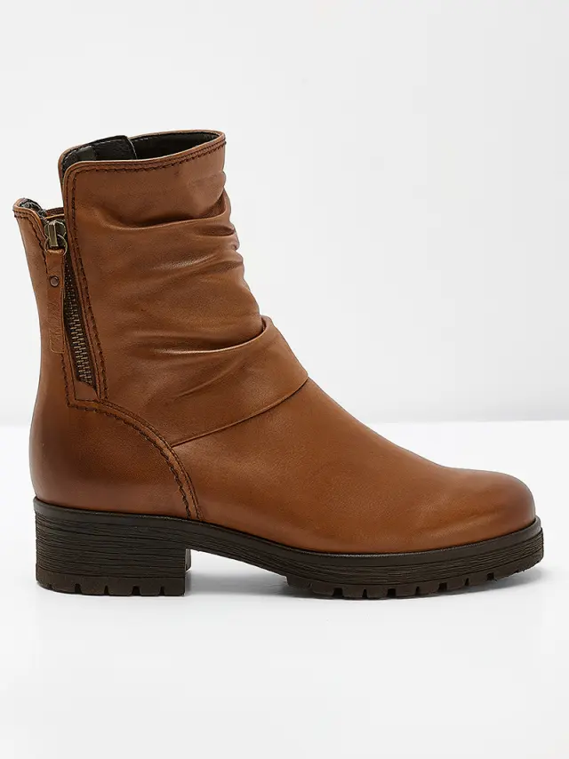 Gabor Μποτάκια Γυναικείο δέρμα Καφέ GAB/72092 52-COGNAC 3
