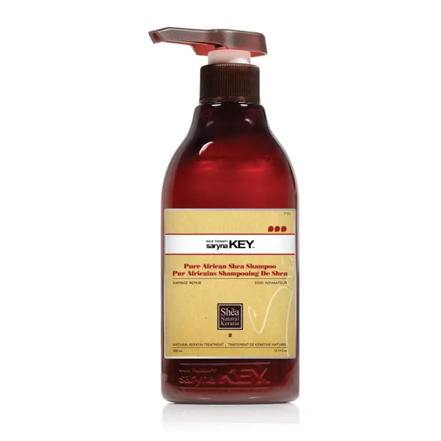 SARYNA KEY Damage Repair Pure African Shea Σαμπουάν Αναδόμησης/Θρέψης & Διατήρησης Χρώματος για Ξηρά Μαλλιά Μαλλιά 300ml