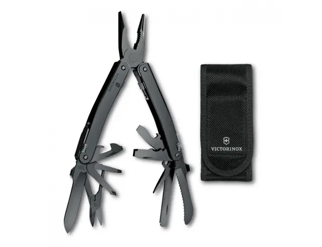 Ελβετικό Πολυεργαλείο Victorinox Tool Spirit MXBS με θήκη, 24 λειτουργίες και μήκος 10.5cm - Black 3.0226.M3N 2