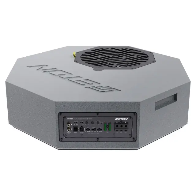 Eton-RES10AR 25cm active subwoofer for the spare wheel well