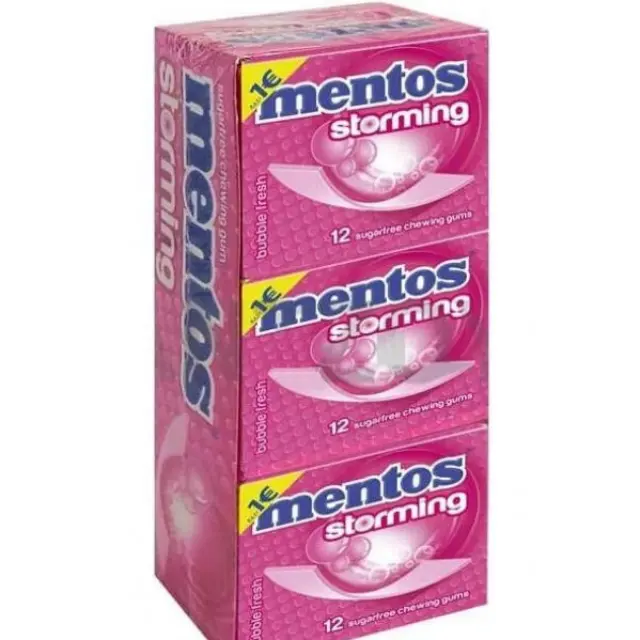 Mentos Storming Bubble Συσκ. 12 τμχ