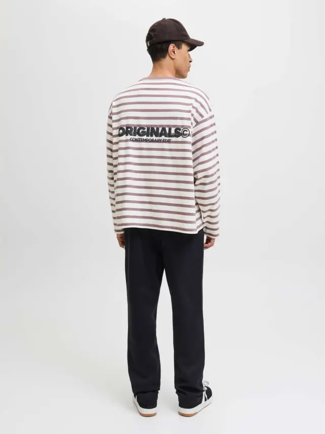 JPSTKANE BRADLEY UNCUFFED SWT PANTS NOOS Black 3