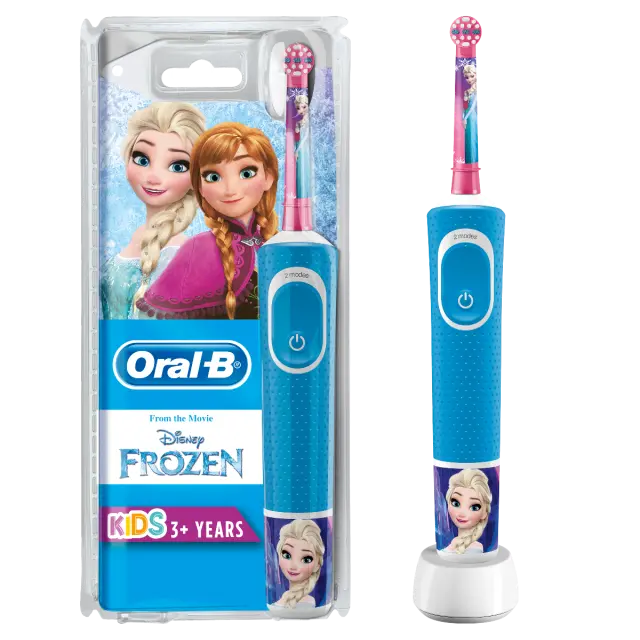 Oral-B Kids Ηλεκτρική Παιδική Οδοντόβουρτσα Frozen 3+ με Μαλακές Ίνες