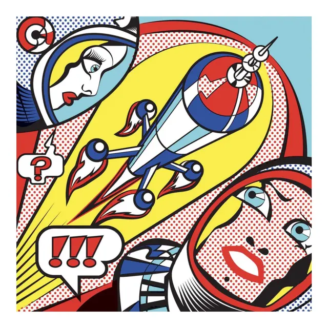 Djeco Inspired by Roy Lichtenstein - Ζωγραφική με μαρκαδόρους Σούπερ Ήρωες 7+ ετών 09376 3