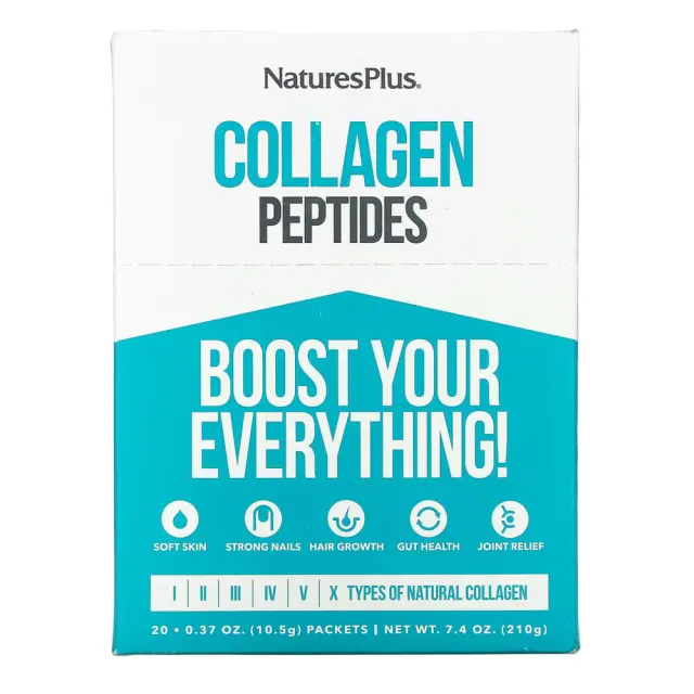 Nature's Plus Collagen Peptides, 20 φακελάκια