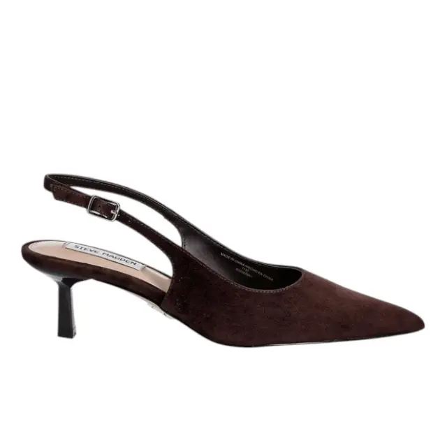 Γυναικείες Δερμάτινες Γόβες Steve Madden Korra 11003902-GCS Κάφε Καστόρι Καφέ - 38