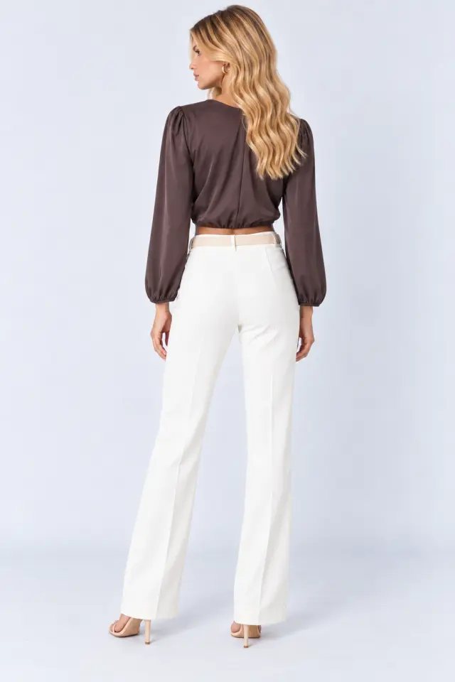 BSB SATIN LOOK TOP (0156-0110059-BROWN) - 44-large 2
