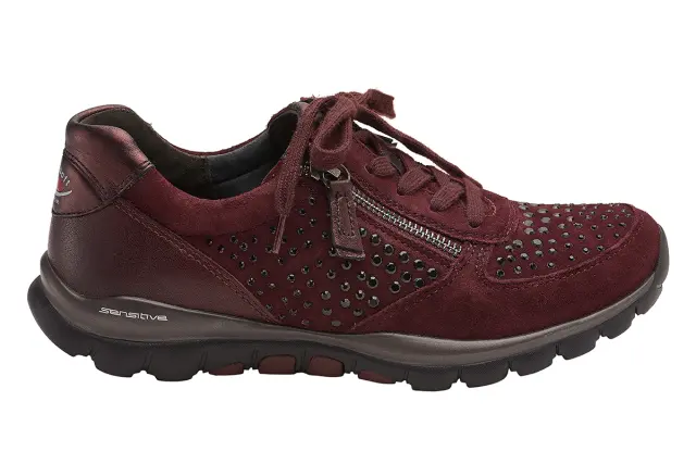 Gabor Sneakers Γυναικείο δέρμα Κόκκινο GAB/76968 48-NEW MERLOT - 36 3