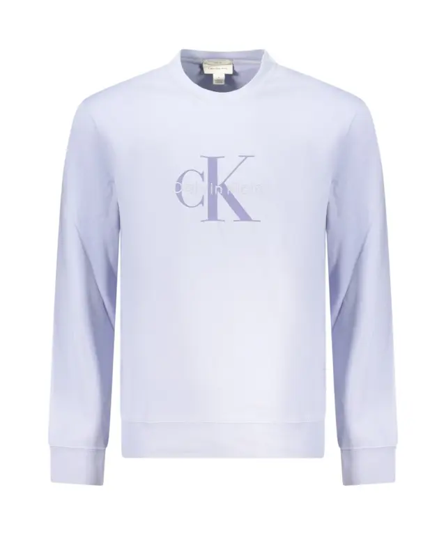 Calvin Klein - Ανδρική Μακρυμάνικη Φούτερ Non-Brushed LV04RG278G-TKF Μωβ 3