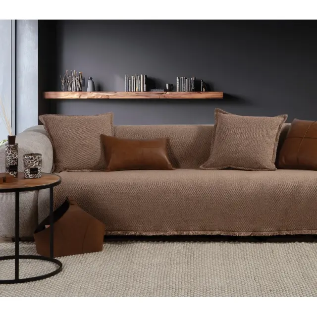 Nef-Nef Homeware Ριχτάρι Πολυθρόνας Brooklyn 25 170x180 Green 3