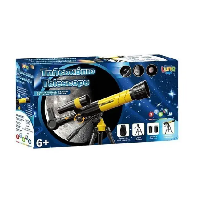 Luna Τηλεσκόπιο 20Χ/30Χ/40Χ Eyepiece 200mm / 10mm (000623355)