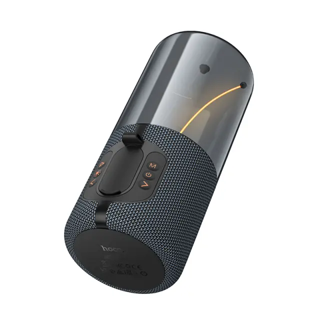 Φορητό Ηχείο Wireless Hoco BS64 Rocker V5.4 TWS 5W 1200mAh FM Micro SD USB AUX Μπλε 3