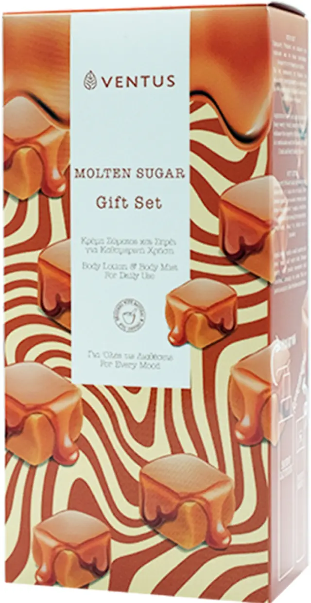 Ventus Molten Sugar Gift Set Body Lotion 250ml + Body Mist 100ml