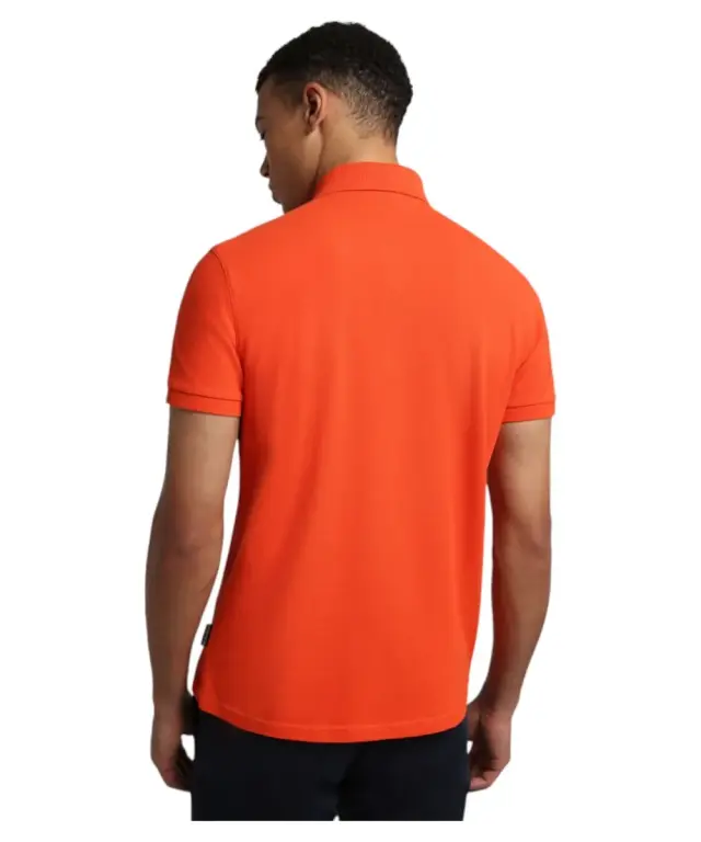 Napapijri - Ανδρικό T-shirt Polo Ealis SS Regular Fit NP0A4H8B-A62 Πορτοκαλί - S 2