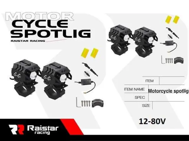 Προβολείς μοτοσυκλέτας LED - MD4409-2 - 310542 3