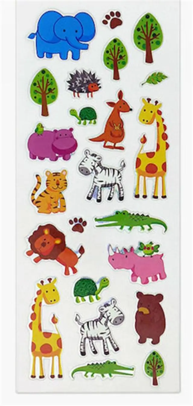 Αυτοκόλλητα Animals 31x11cm / 820 (Exas Paper)