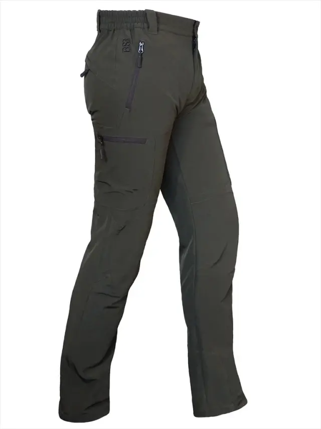 Benisport Pants 6204-Τεχνικό Stretch Παντελόνι - 06-Χακί-Olive Green