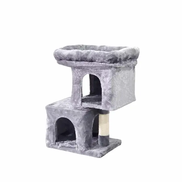 Ονυχοδρόμιο Γάτας 2 Επιπέδων 40x30x68cm 2