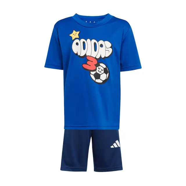 adidas Sportswear Kids Training Essentials Fun Print Sports Set Μπλε JL8673 (adidas Sportswear)