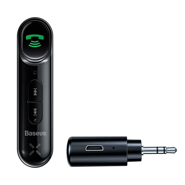 Baseus Qiyin AUX Car Bluetooth Receiver Black WXQY010001 2