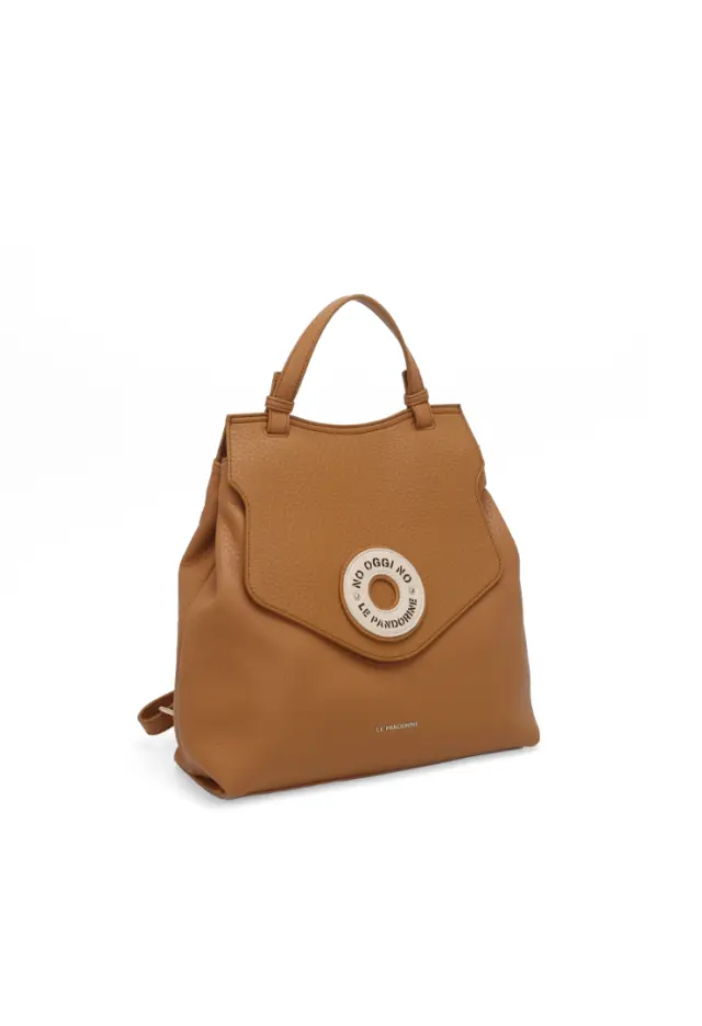 LE PANDORINE - Medium Silvy backpack natural color 2