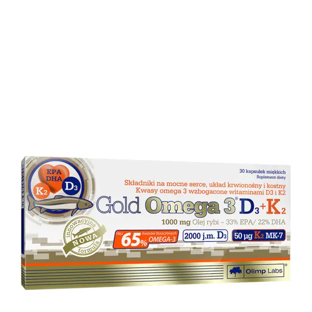 Olimp Labs Gold Omega 3 D3 + K2
