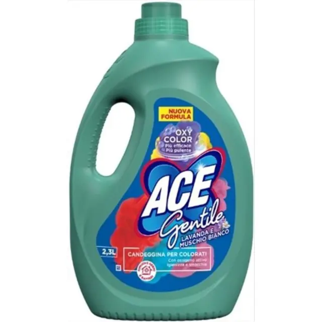Ace Καθαριστικό Λεκέδων Gentile Υγρό Lavanda e Muschio Bianco 2300ml