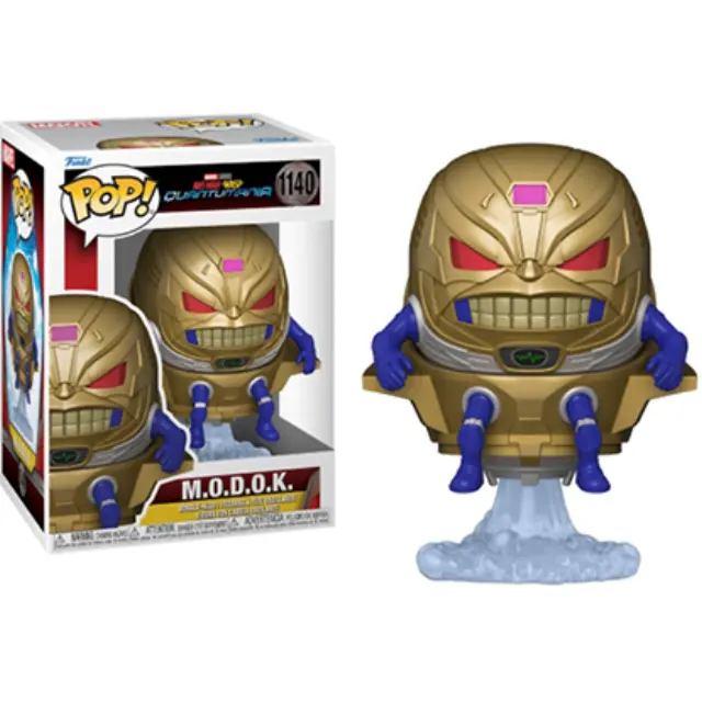 Funko Pop! Marvel: Ant Man Wasp Quantumania - M.O.D.O.K #1140 Bobble-Head Vinyl Figure