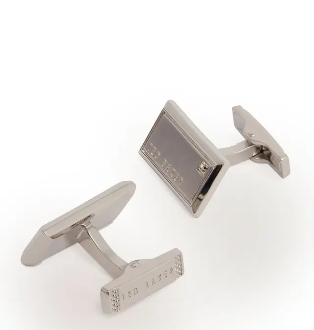 Μανικετόκουμπα TED BAKER Kristol Metal 281038 Ασημί 3