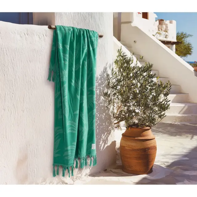 Nef-Nef Homeware Πετσέτα Θαλάσσης Charisma 80x160 Green
